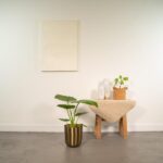 Alocasia Macrorrhiza - Ø19cm - ↕70cm + Pot Mayk Gold - Image 2